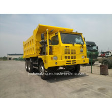 Camion lourd d&#39;extraction de camionnette de marque de la Chine 70ton